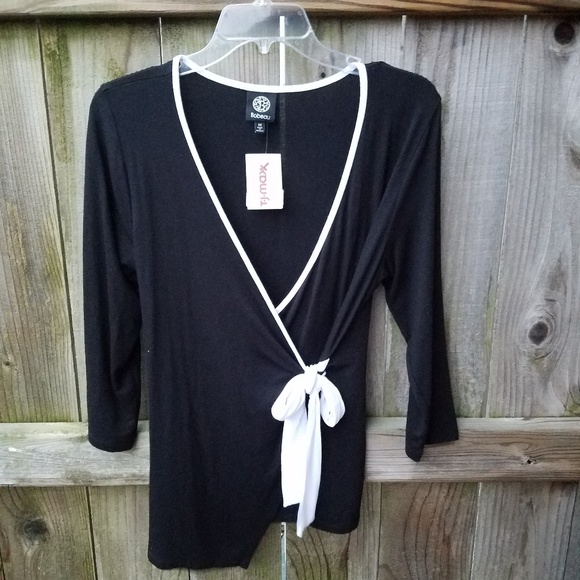 bobeau wrap top